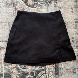 Abercrombie & Fitch Black Mini Skort